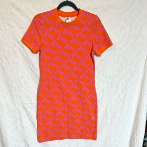 Nike Sportswear Essential Printed Bodycon Dress, Size M